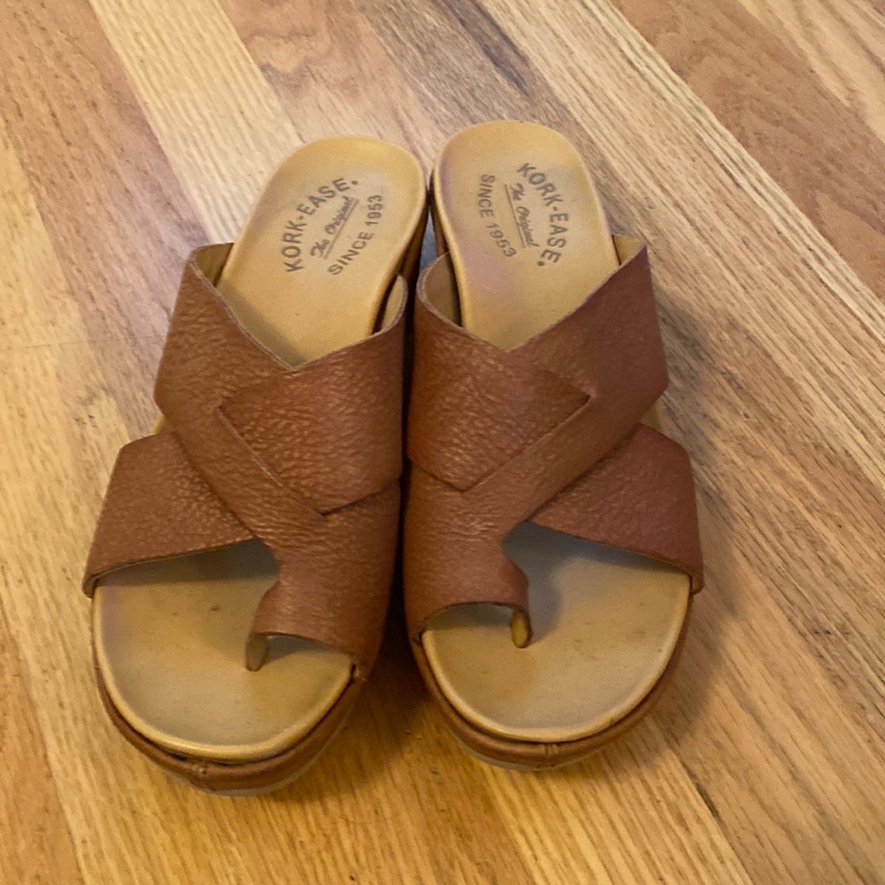 Kirk-Ease leather sandals
